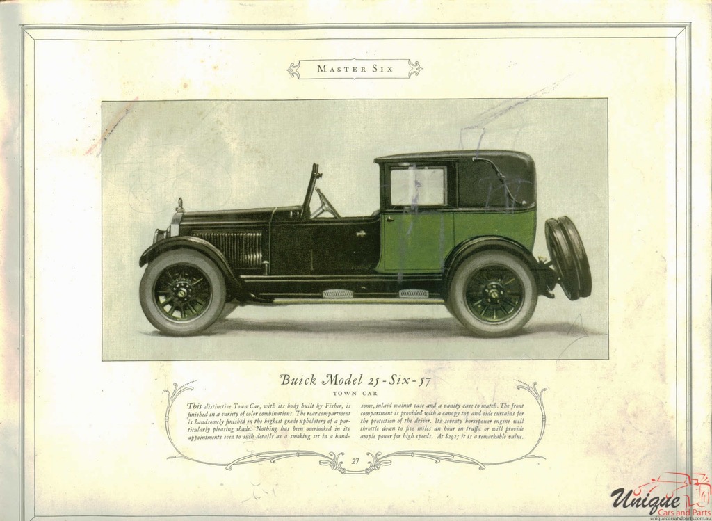 1925 Buick Prestige Brochure Page 16